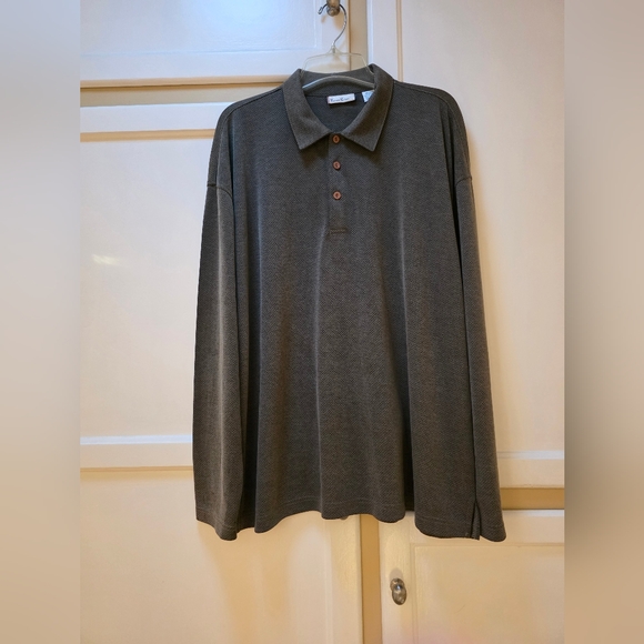 Burma Bibas Men's Long-Sleeved Polo Shirt - Picture 10 of 14